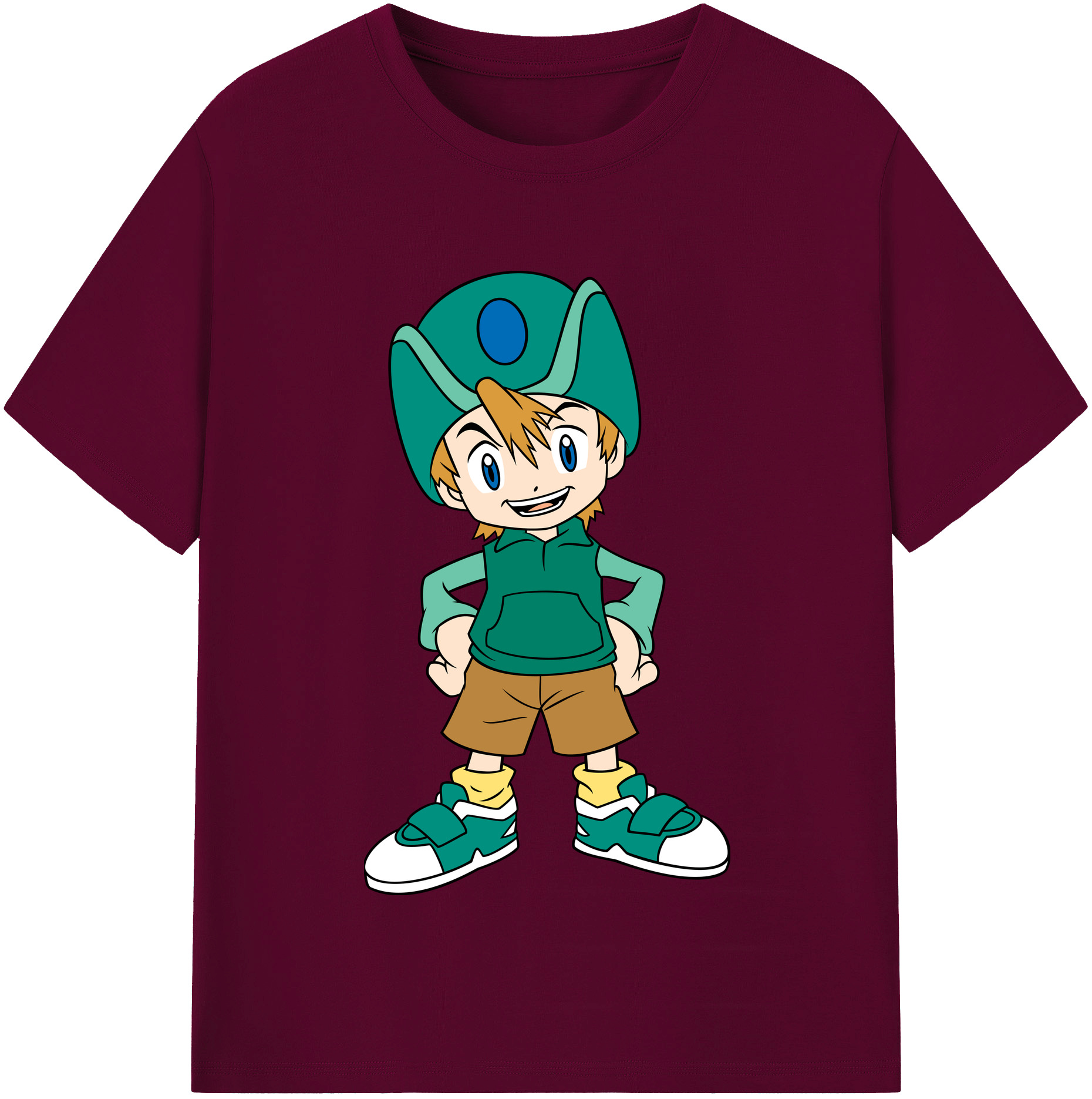 （画像用） Digimon デジタルモンスター/デジモン レディースカジュアルプリントTシャツ（綿100％）